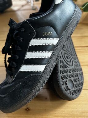 Adidas Samba Sneakers with White Stripes